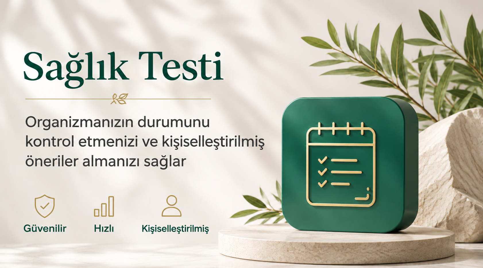 Sağlık Testi — organizmanızın durumunu kontrol edin